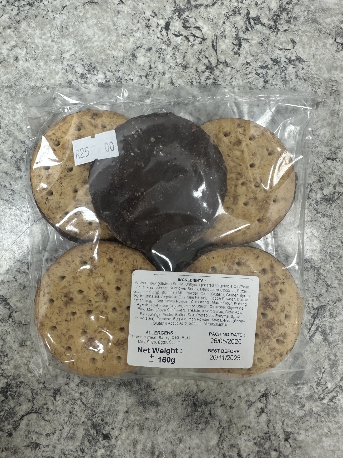 Digestive Biscuits - Imperfections