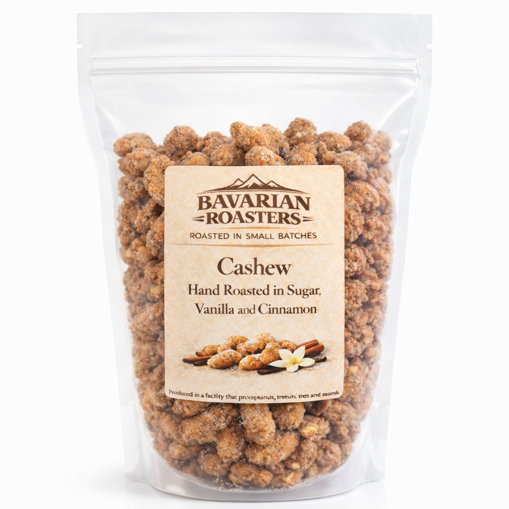 Bavarian Roasters Cashews in Vanilla and Cinnamon - Image 2