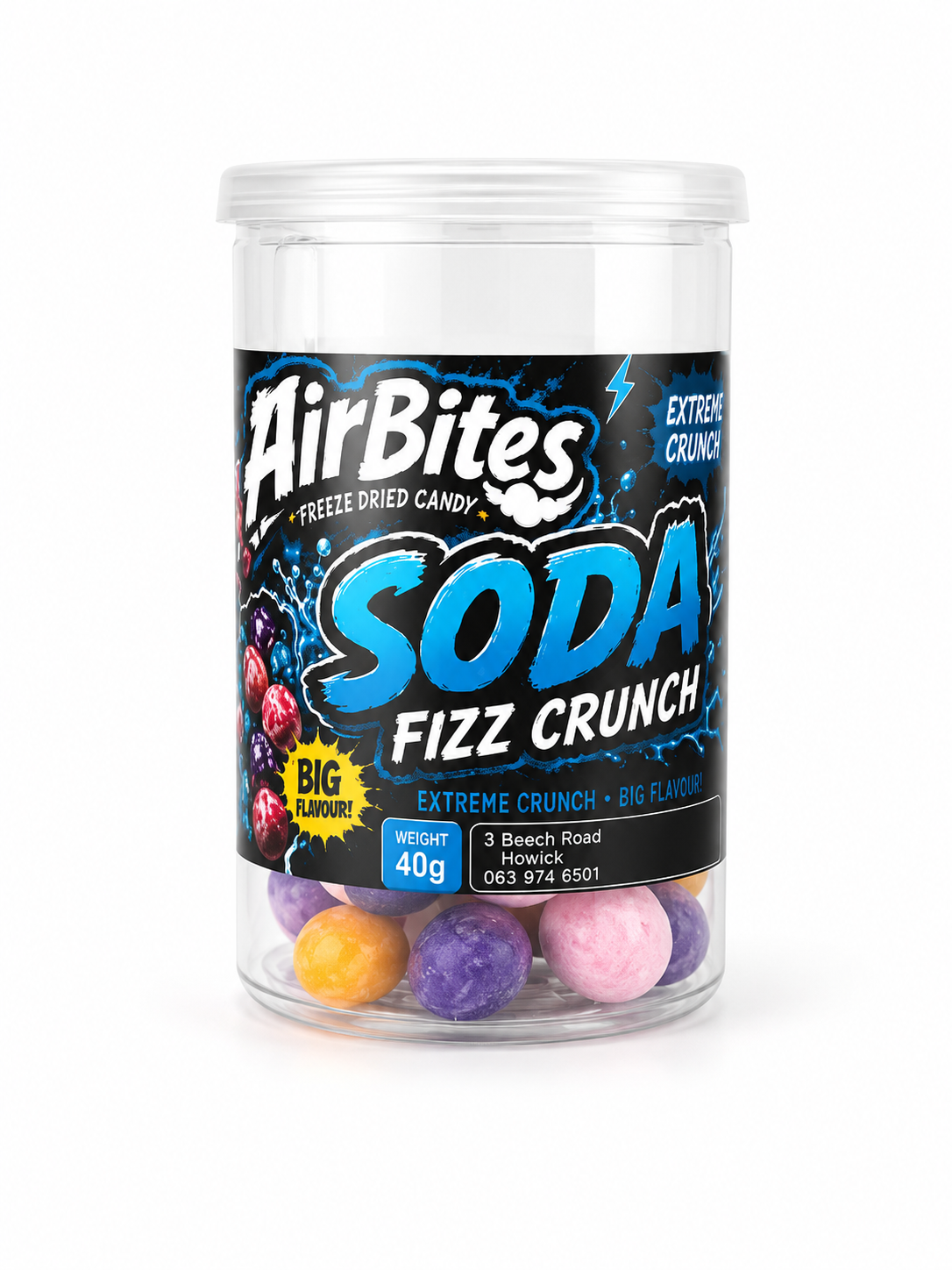 Freeze-Dried Soda Candy Bites