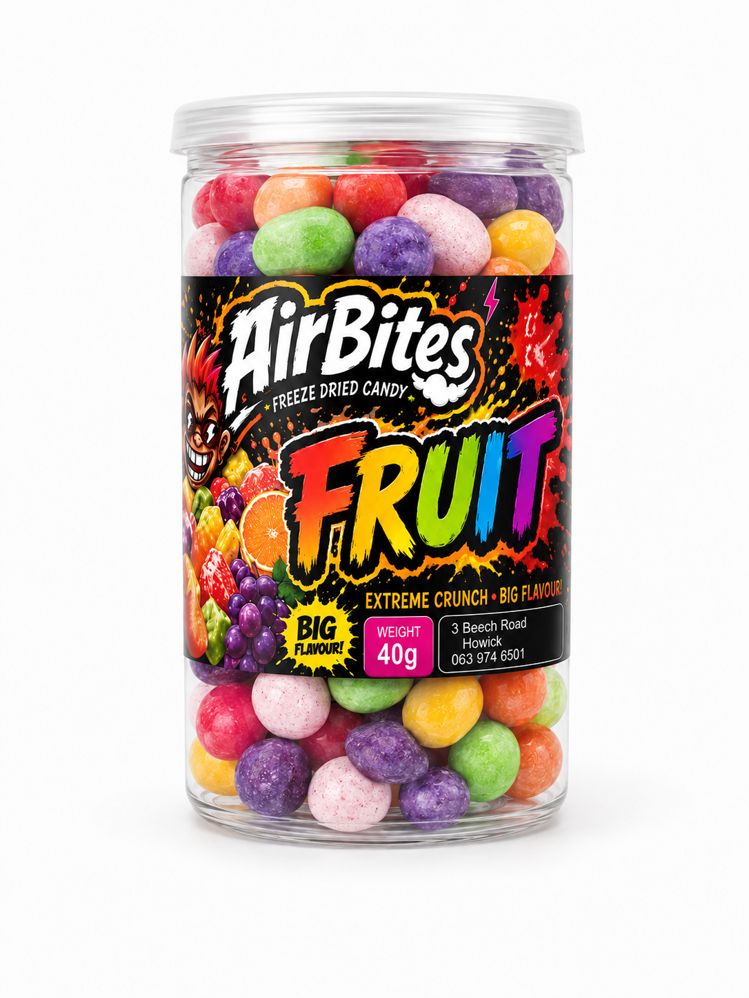Freeze-Dried Fruity Flavoured Candy Bites