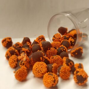 Mini Orange Liqourice Domes